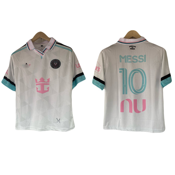 Messi Inter Miami 2026-27 Third  Five sleeve Collar Sublimation jersey - P2424
