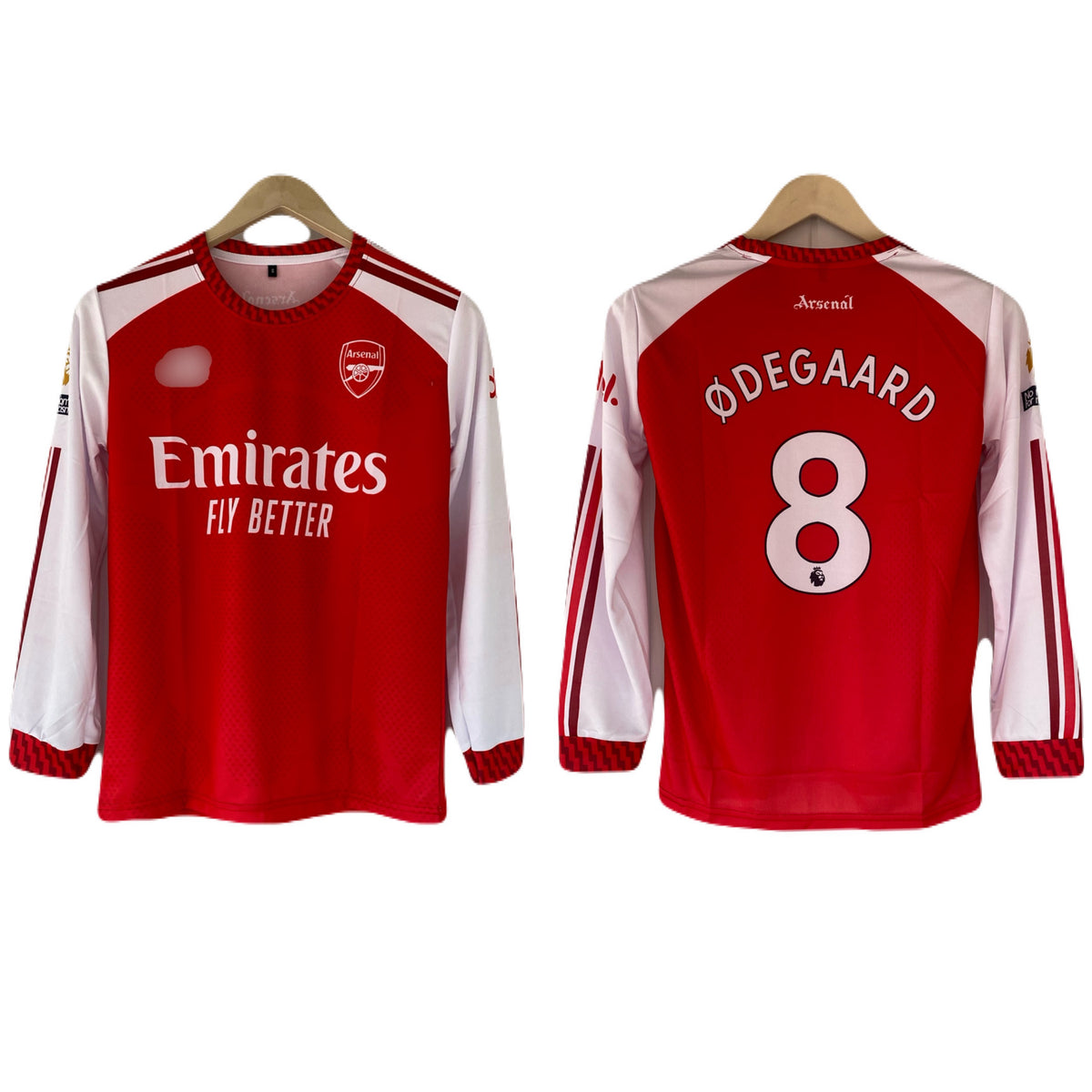 Odegaard Arsenal 2026-27 Home kit full sleeve sublimation Jersey -P2554