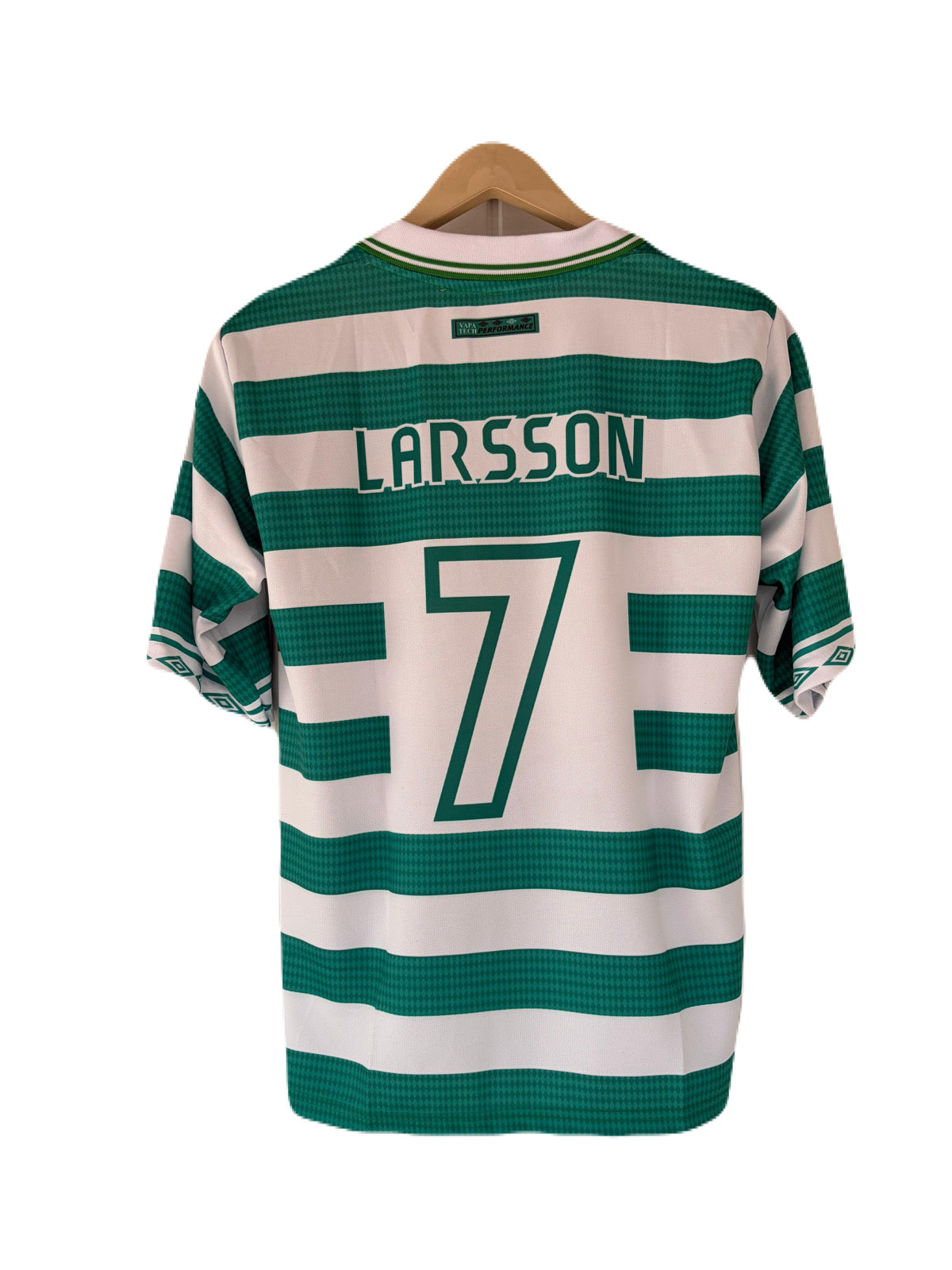 Celtic Larsson  five sleeve Collar Sublimation jersey -  ms retro store