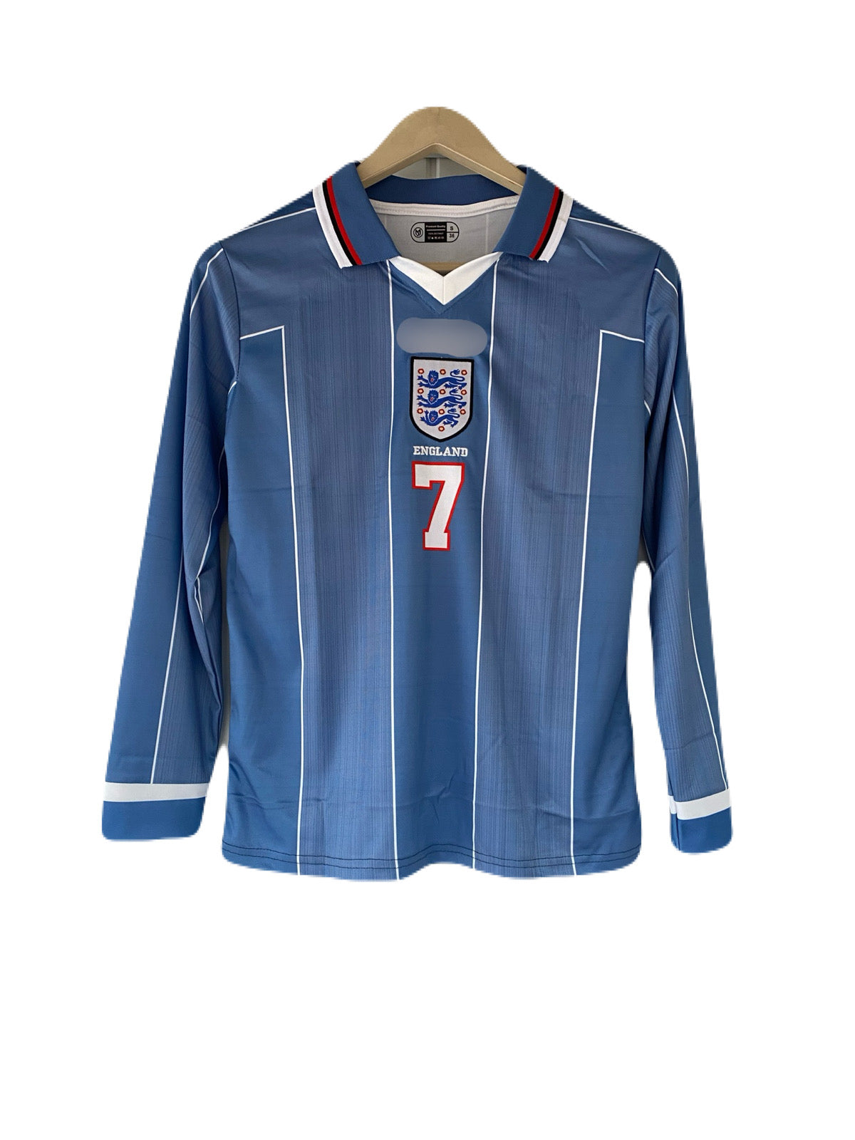 Beckham England collar Full Sleeve embroidery - P2195