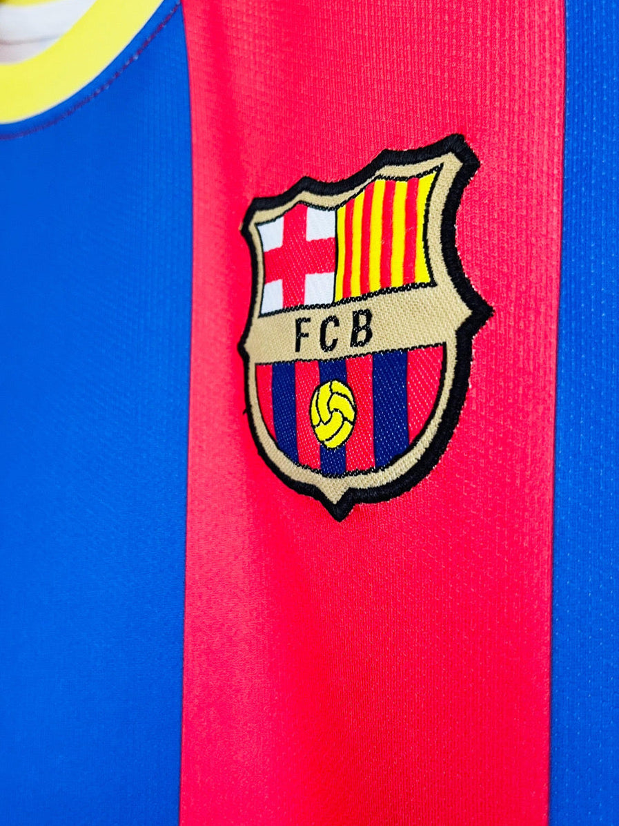 Barcelona 2011 messi half sleeve embroidery - P1665 ms retro store