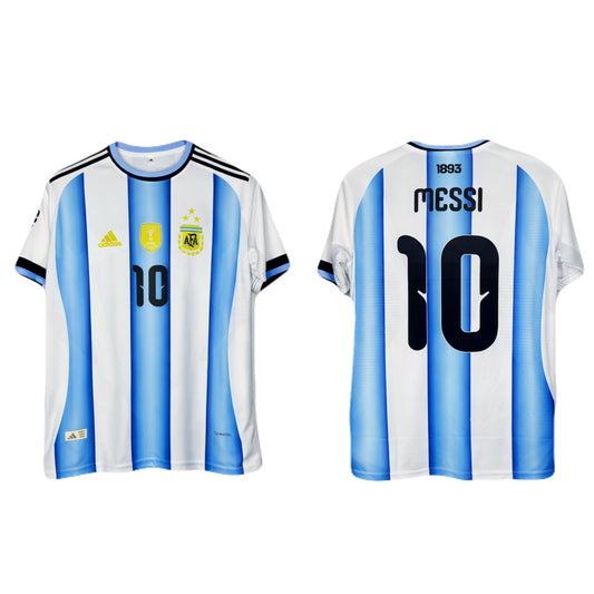 Argentina  Messi 2026 World Cup Home Kit Half Sleeve - P997 Ms Retro Store
