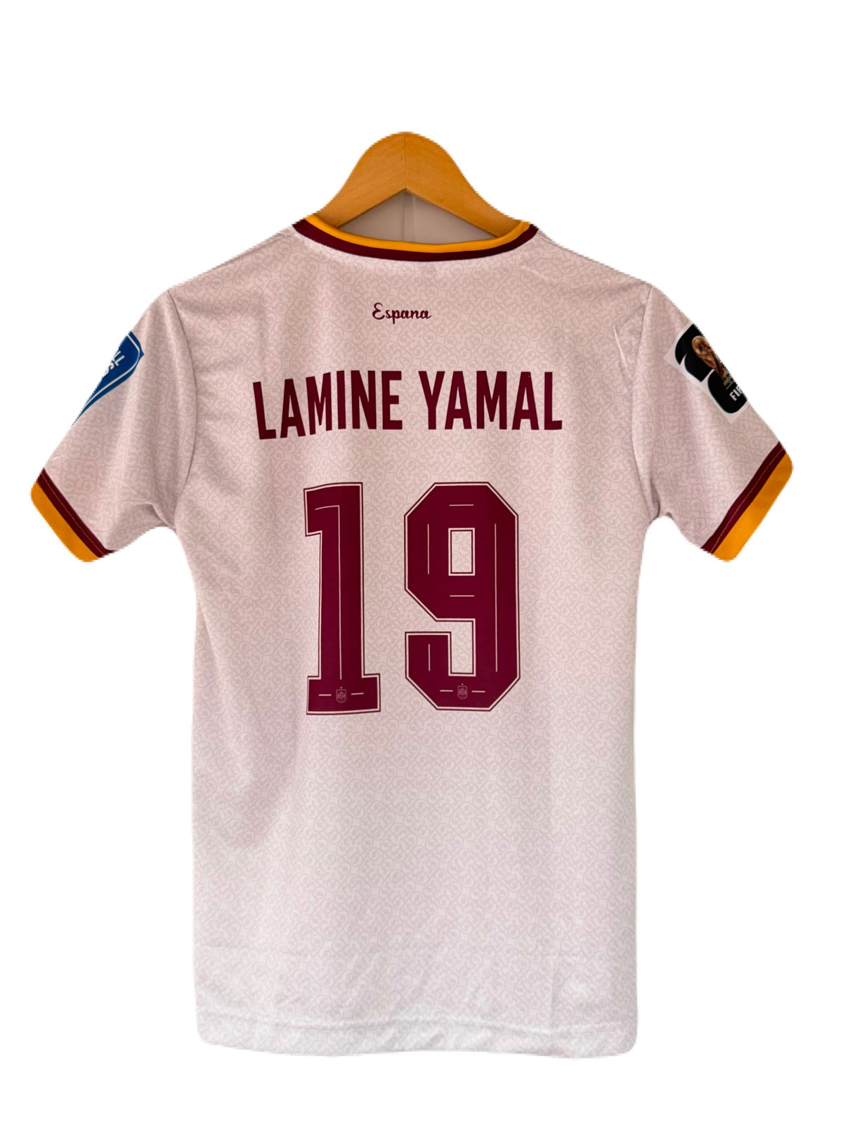 Yamal 2star Spain 2026 Worldcup Away Half Sleeve Jersey - P2431