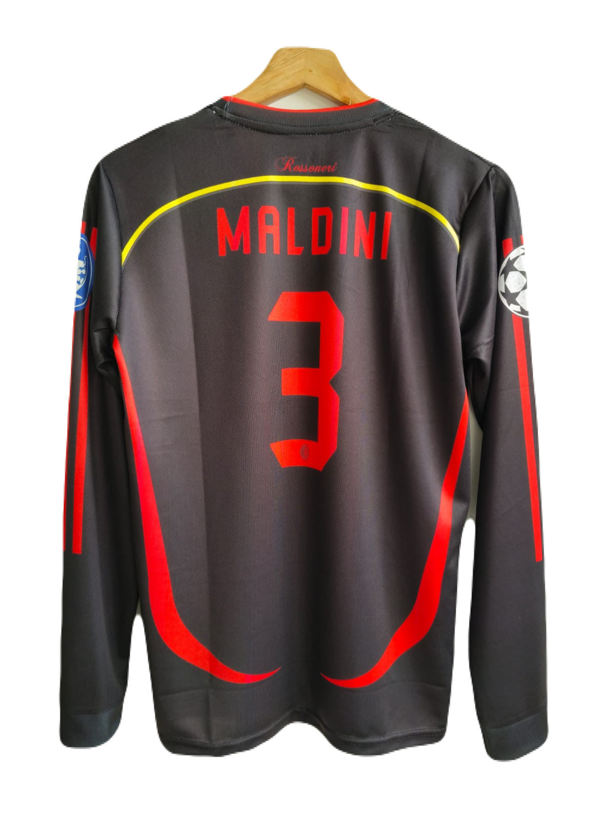 Acmilan 2006/07 third kit full sleeve embroidery #p321  - ms retro store