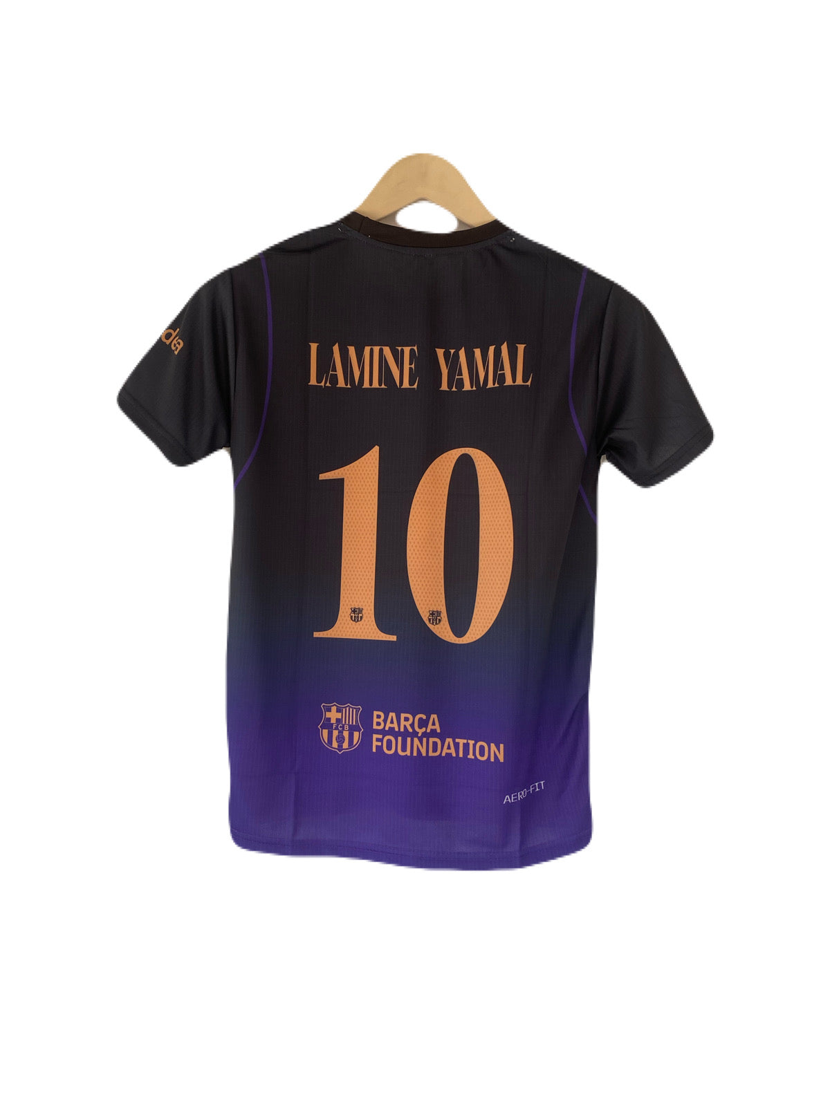 Yamal Barcelona 2026-27 Away kit Sublimation half sleeve - P2553