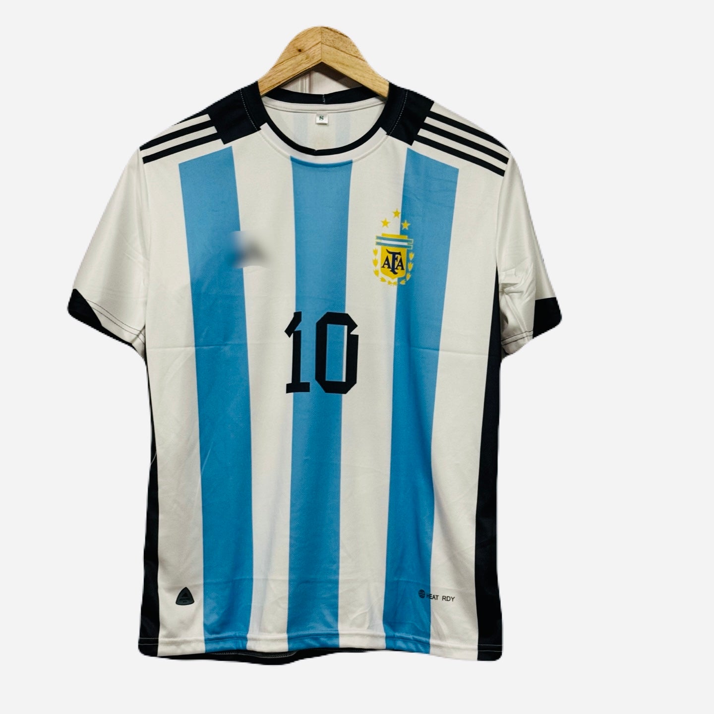 Argentina 2022 World Cup Kit Messi Half Sleeve - Ms Retro Store