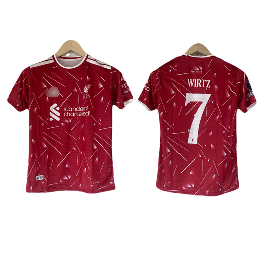 Wirtz Liverpool 2026-27 Home Jersey Half Sleeve Sublimation -  P2255