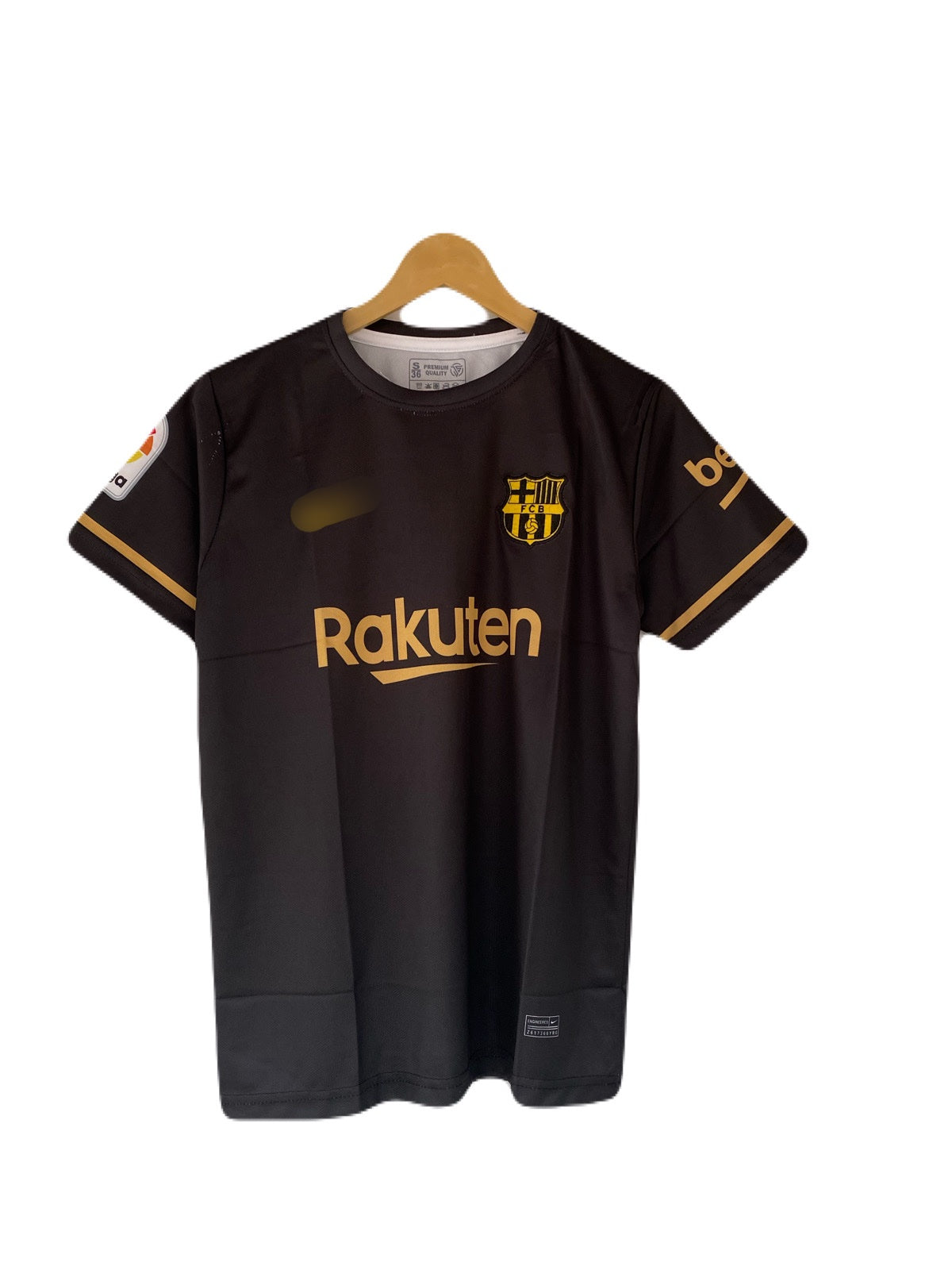 Barcelona Messi 2020-21 Away Half Sleeve Embroidery Jersey - P2710