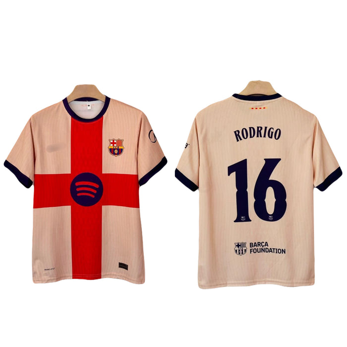 Rodri Barcelona Third 2026/27 Half Sleeve sublimation jersey - P2569