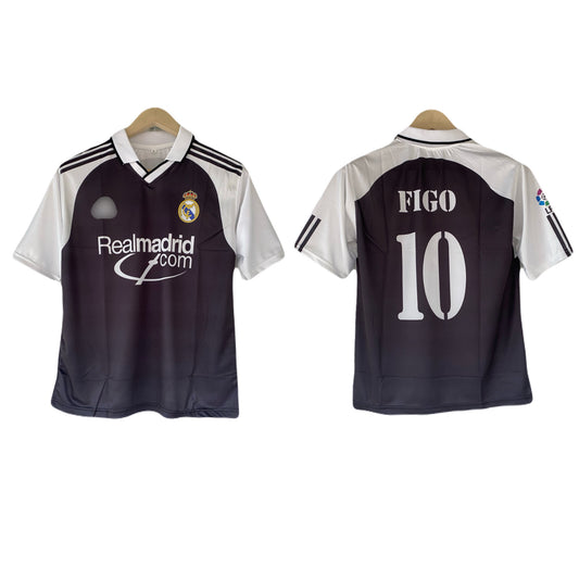 Figo Real madrid Five sleeve Collar Sublimation jersey- P2199