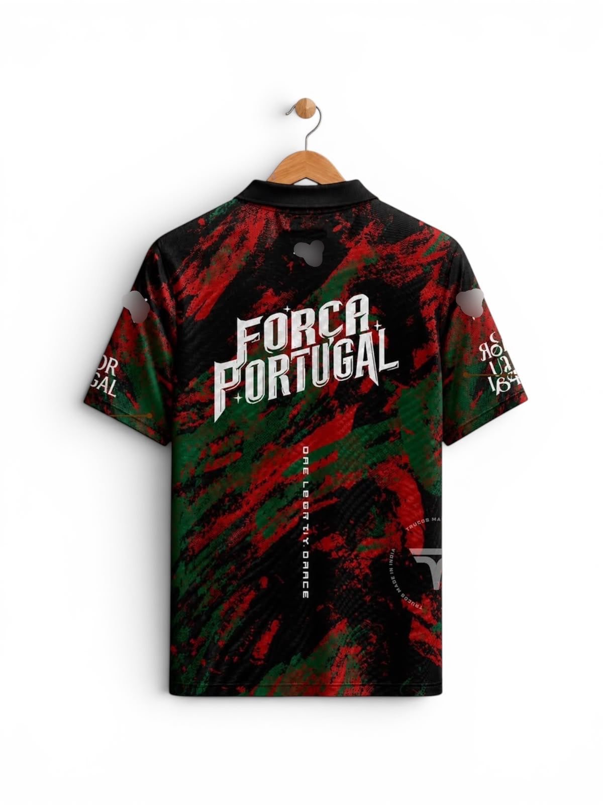 Portugal special Five sleeve Collar Sublimation jersey- P2168