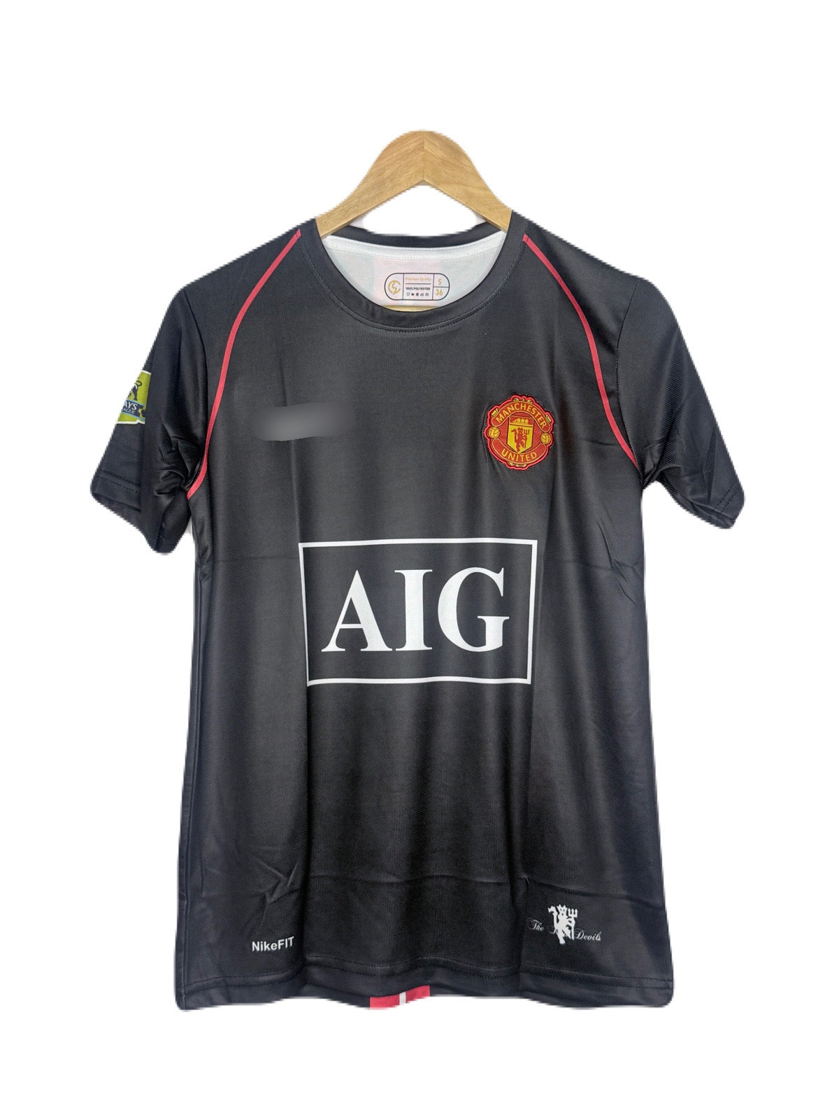Manchester United 2007/08 Away Kit Half Sleeve - P963 Ms Retro Store