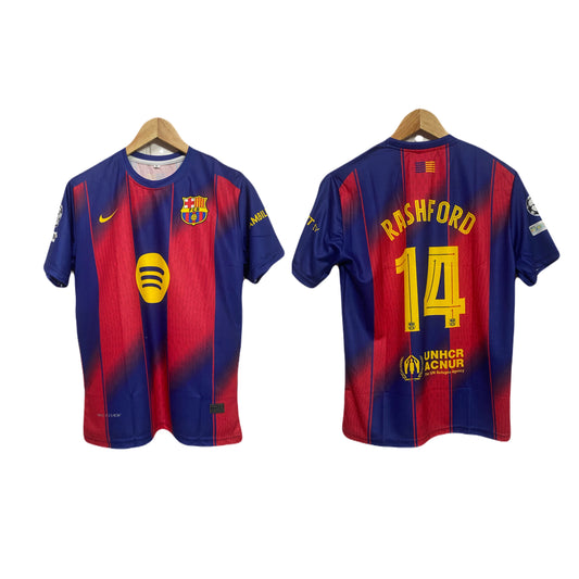 Barcelona 2025/26 Rashford half sleeve - P36 - Ms Retro Store