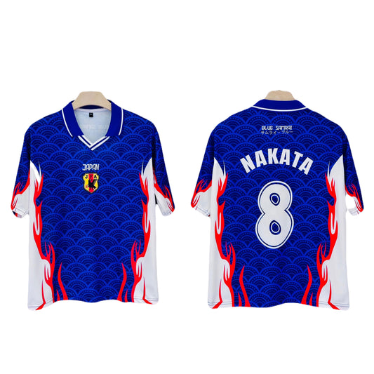 Japan 1998 Home Kit Nakata Five Sleeve - Ms Retro Store