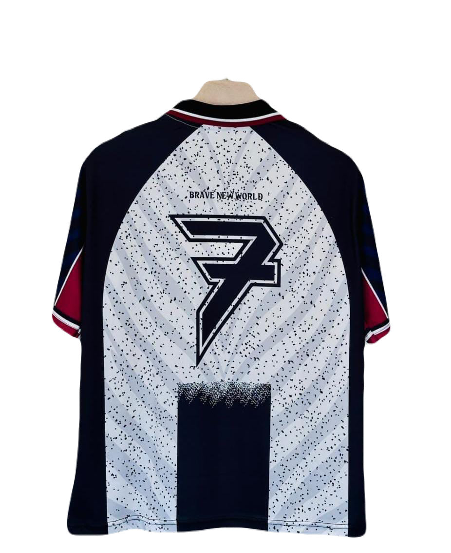 West ham 'iron maiden' edition Collar Five Sleeve Sublimation - Ms Retro Store