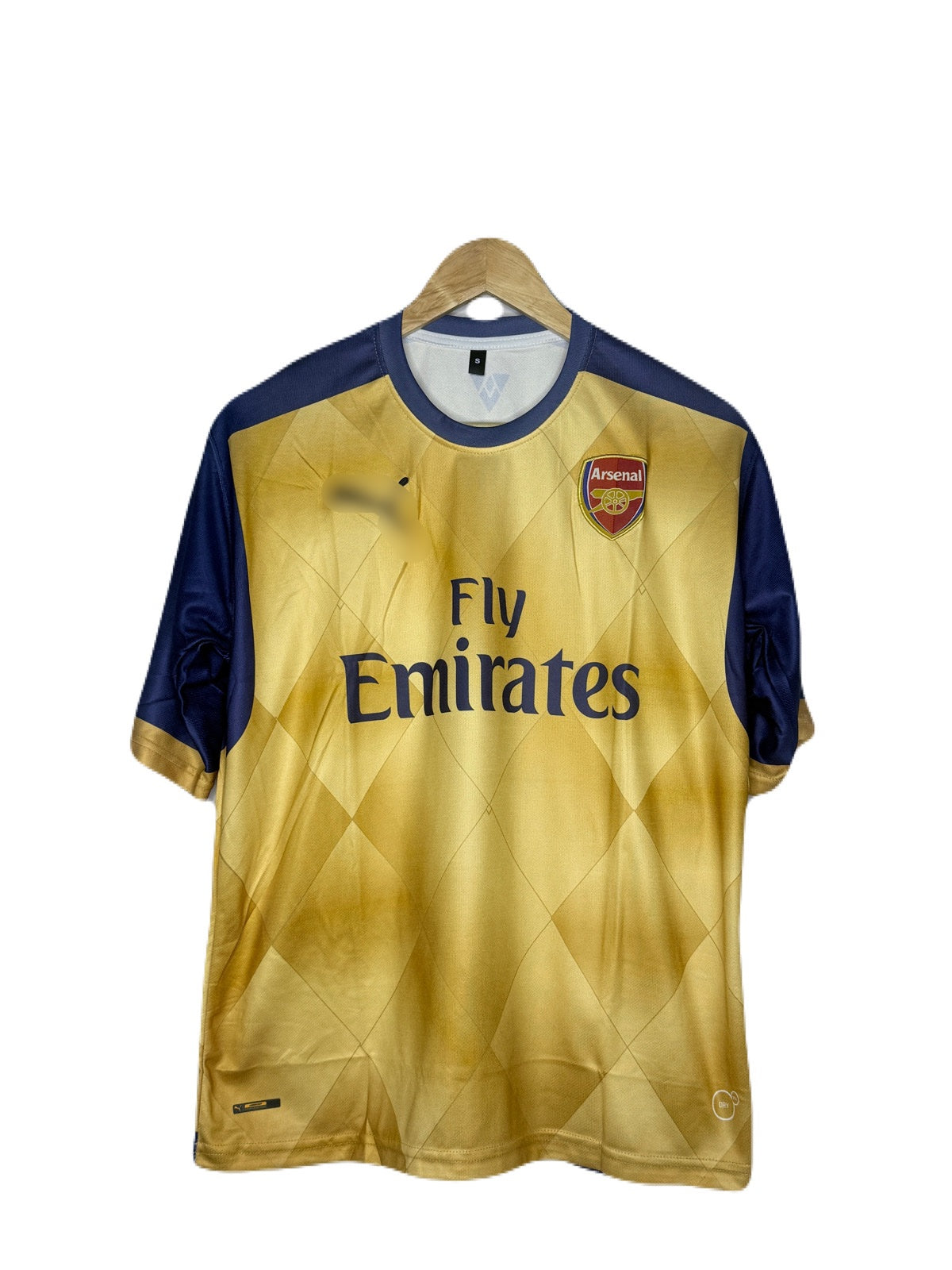 Arsenal 2015-16 Away Kit Ozil Five Sleeve - P437 Ms Retro Store