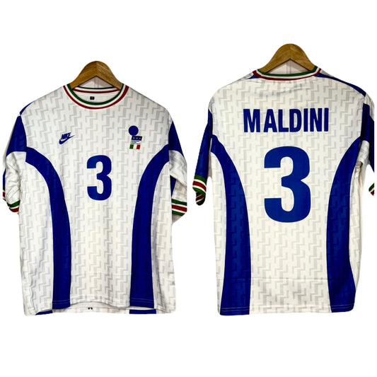 Italy 1996-97 Training Kit Maldini Five Sleeve - P720 - Ms Retro Store