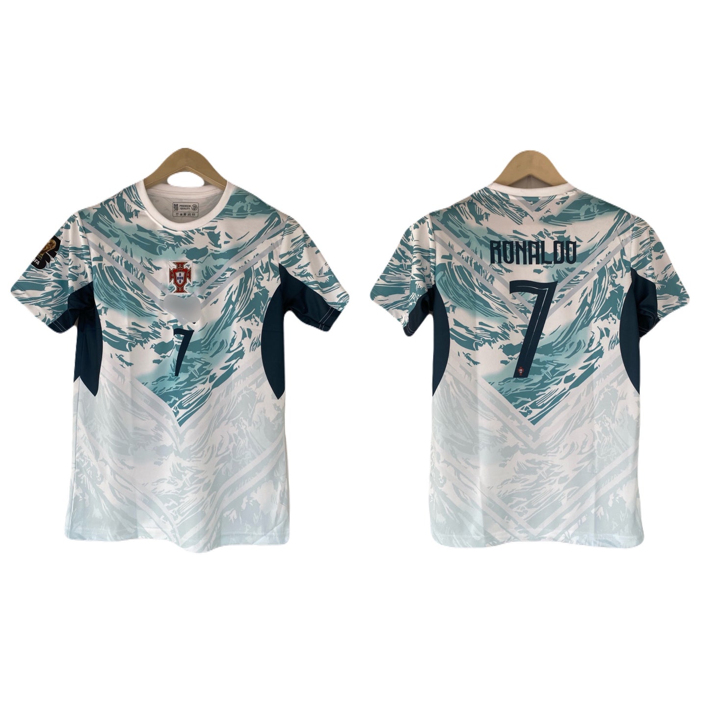 Ronaldo Portugal 2026 world cup away kit Half Sleeve embroidery - P1923