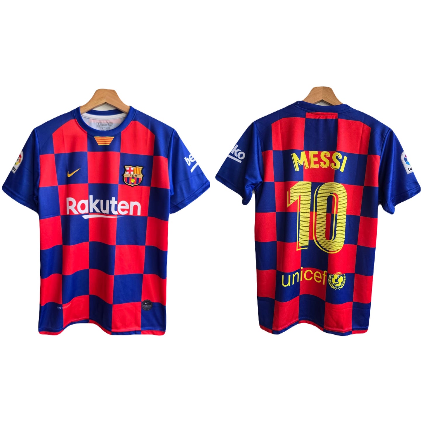 Barca 2019/20 Home jersey messi - ms retro store