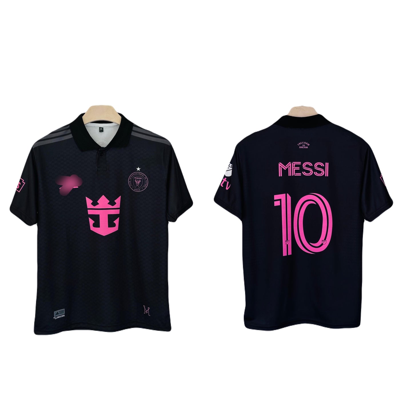 Inter Miami 2025-26 Messi away jersey Half Sleeve Collar - MS RETRO STORE