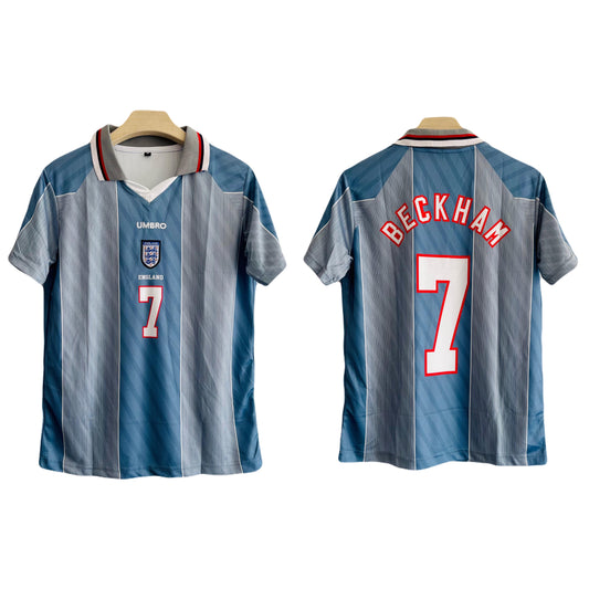 Best Retro jersey England 1996/97 Away jersey Beckham - Ms retro store