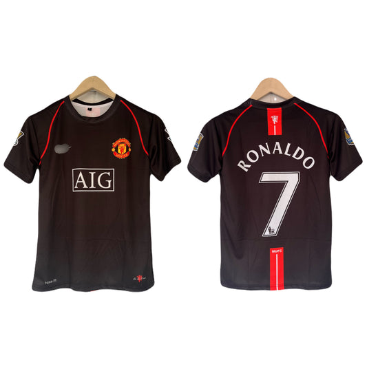 Ronaldo Manchester united third kit half sleeeve Jersey - P2128