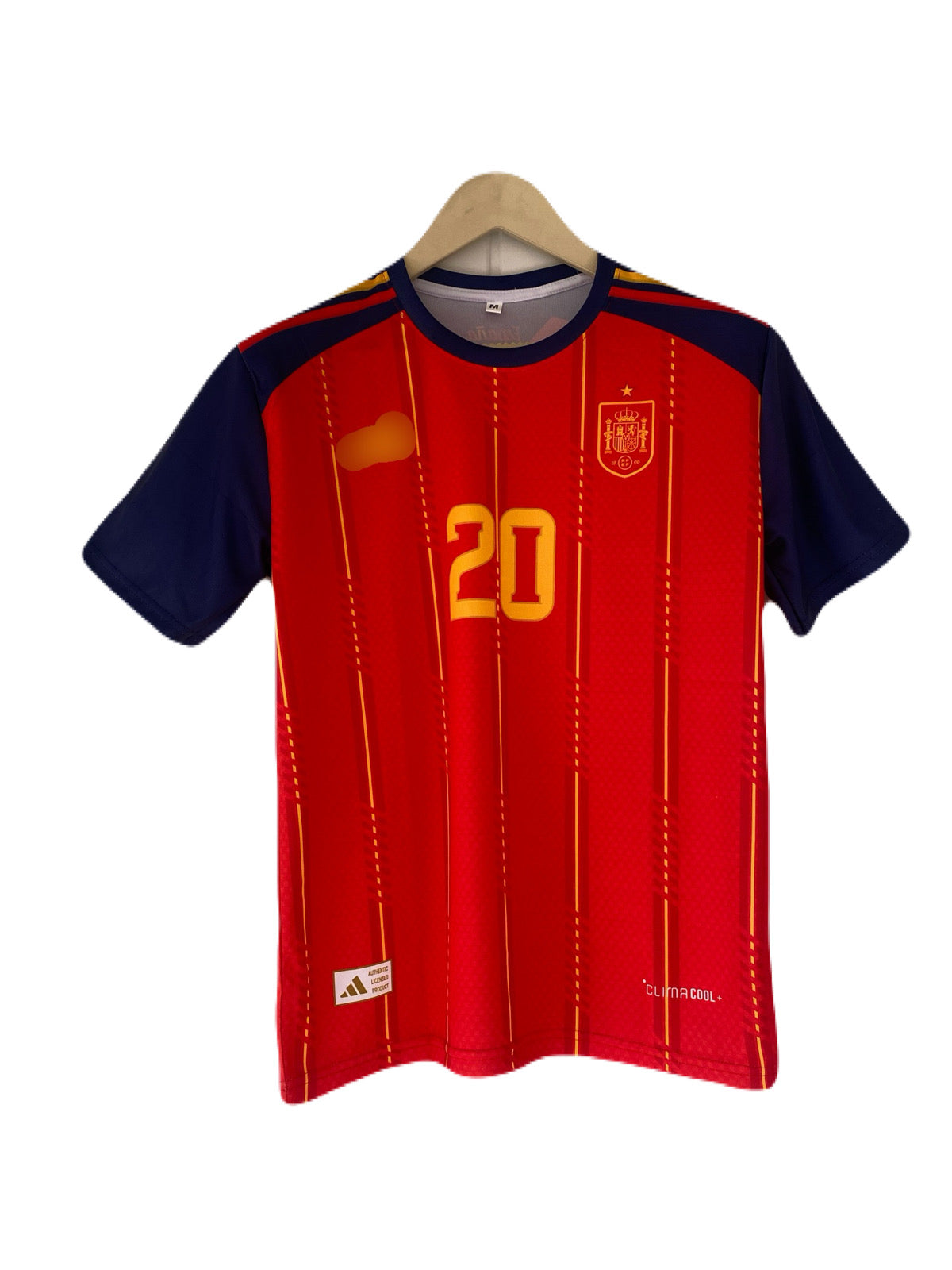 Pedri Spain 2026 World Cup Home Kit  Half Sleeve sublimation - p2000