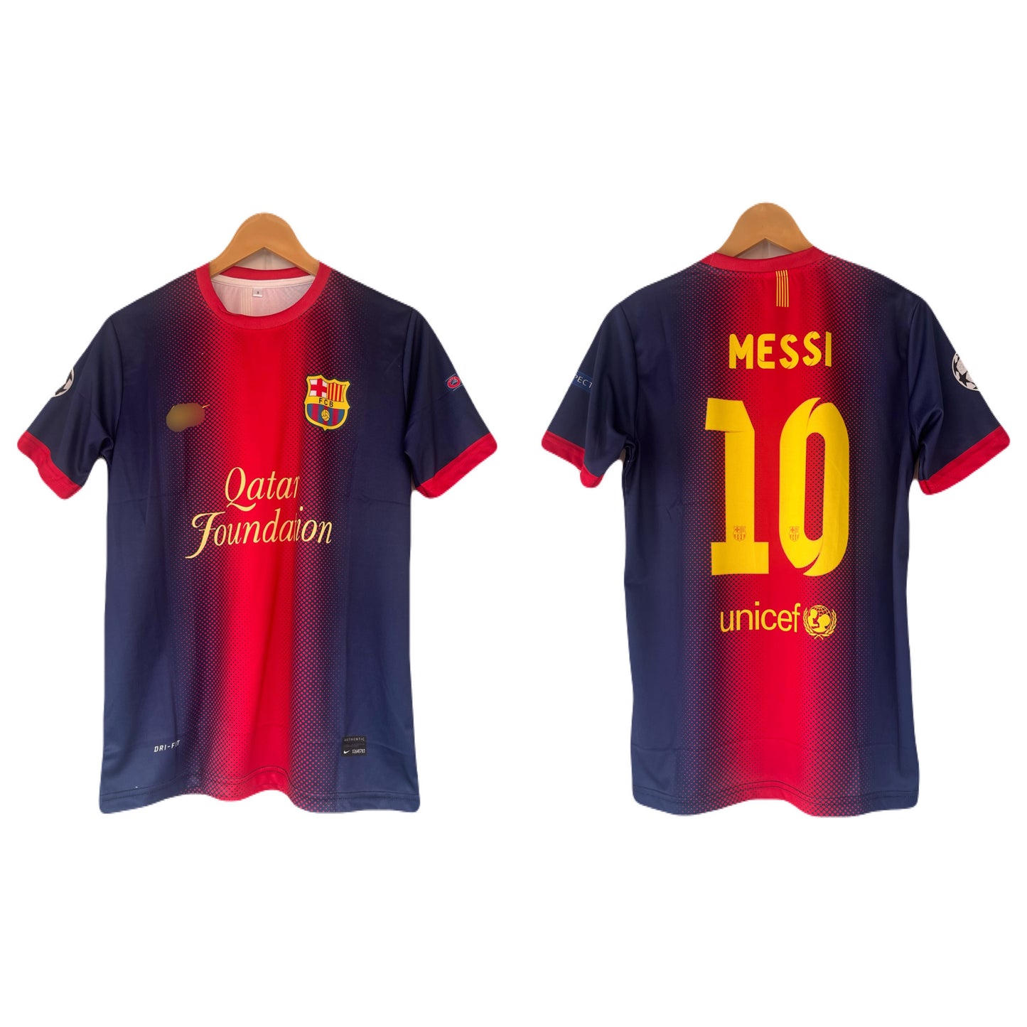 Messi Barcelona 2011-12 Jersey Half Sleeve Sublimation -  P2298