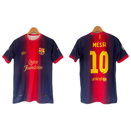 Messi Barcelona 2011-12 Jersey Half Sleeve Sublimation -  P2298
