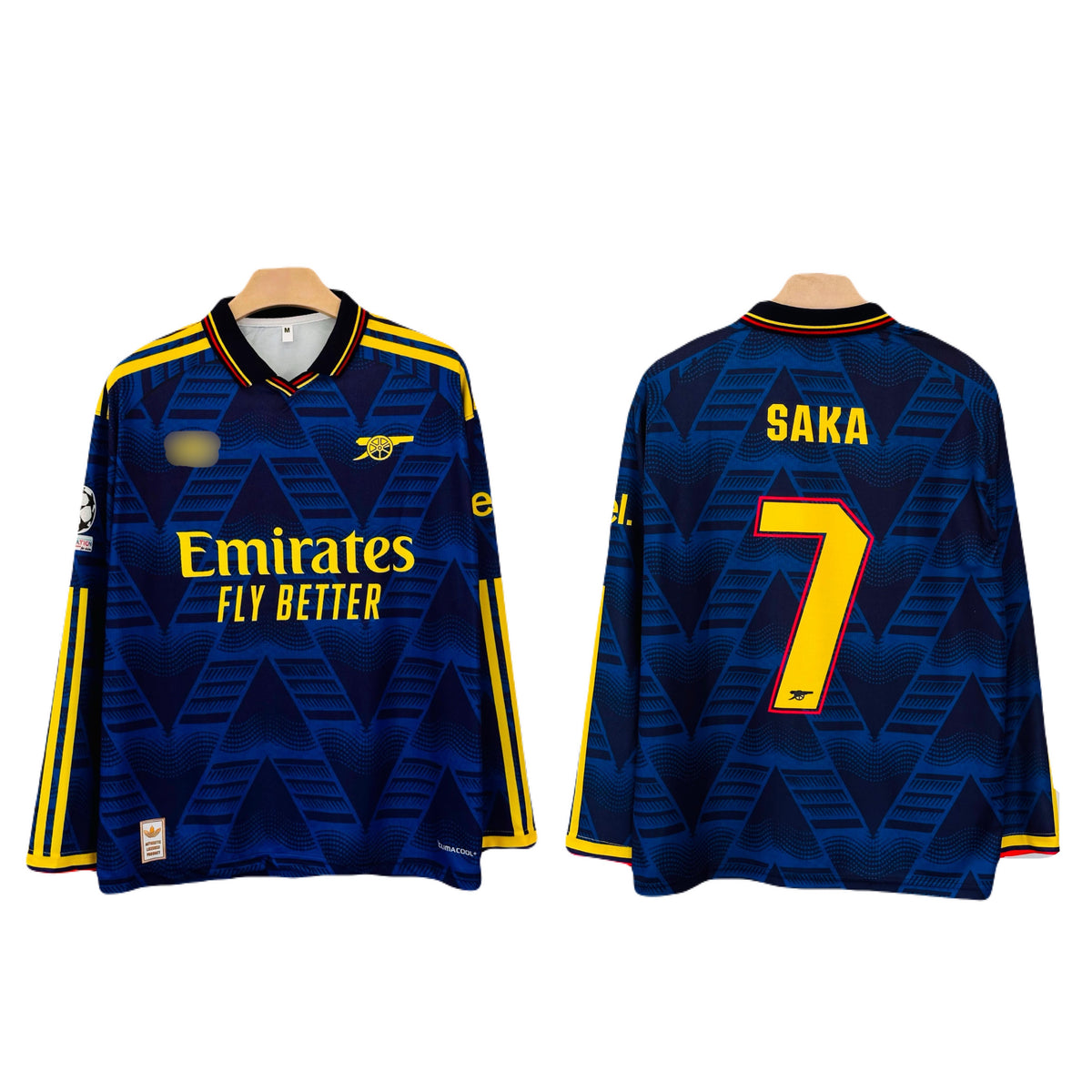 Saka Arsenal 2026/27 Third Kit  Full Sleeve Collar Jersey - P2538