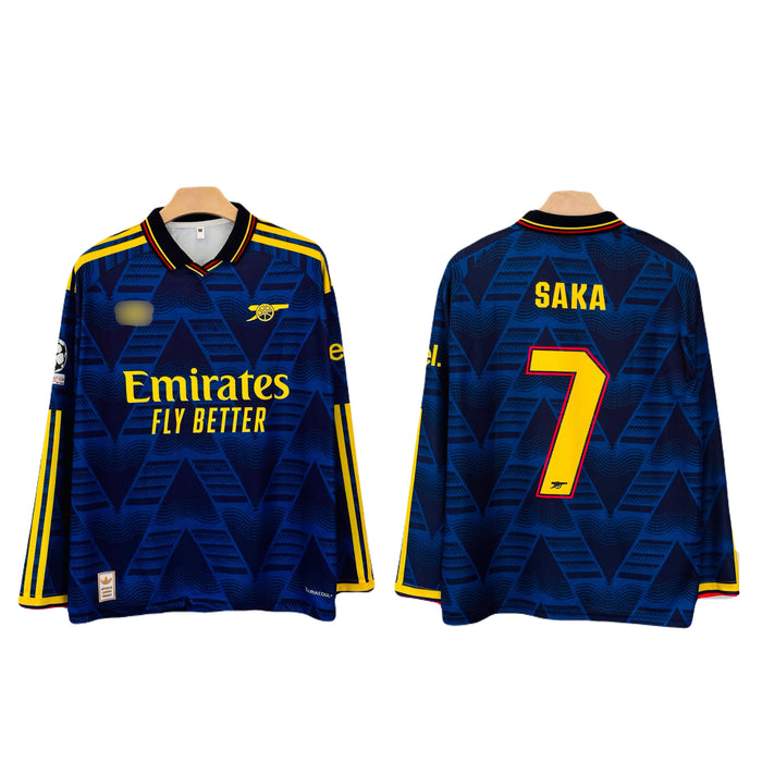 Saka Arsenal 2026/27 Third Kit  Full Sleeve Collar Jersey - P2538