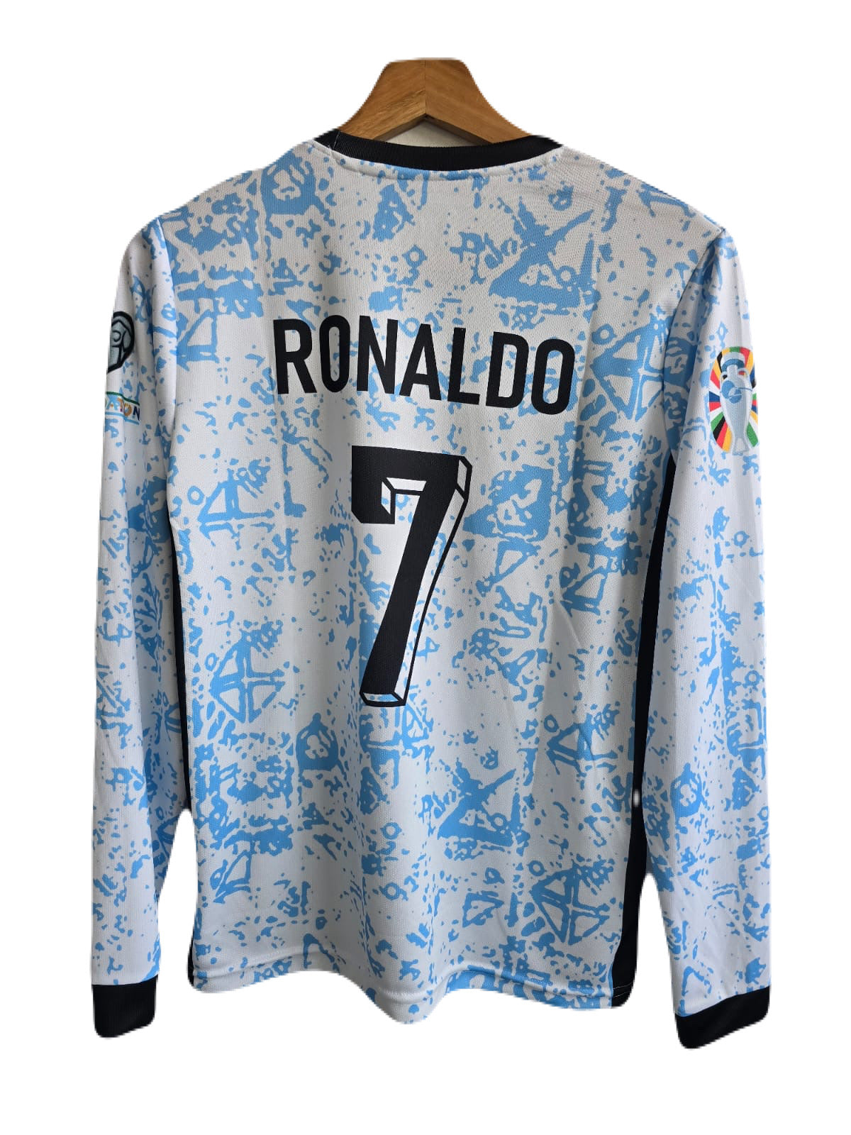 Portugal 2024 away kit ronaldo full sleeve p46 - ms retro store
