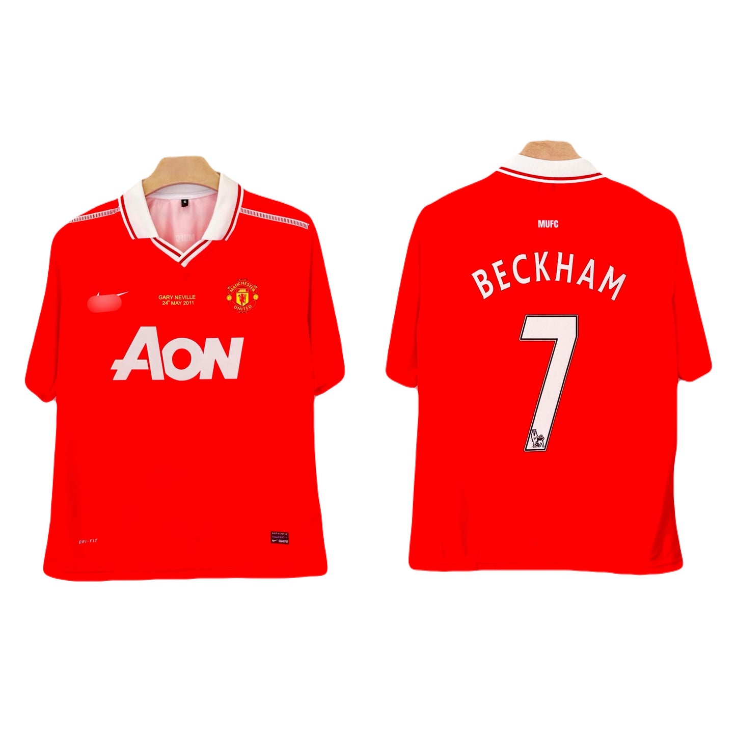 Beckham united Five sleeve Collar Sublimation jersey- P2314
