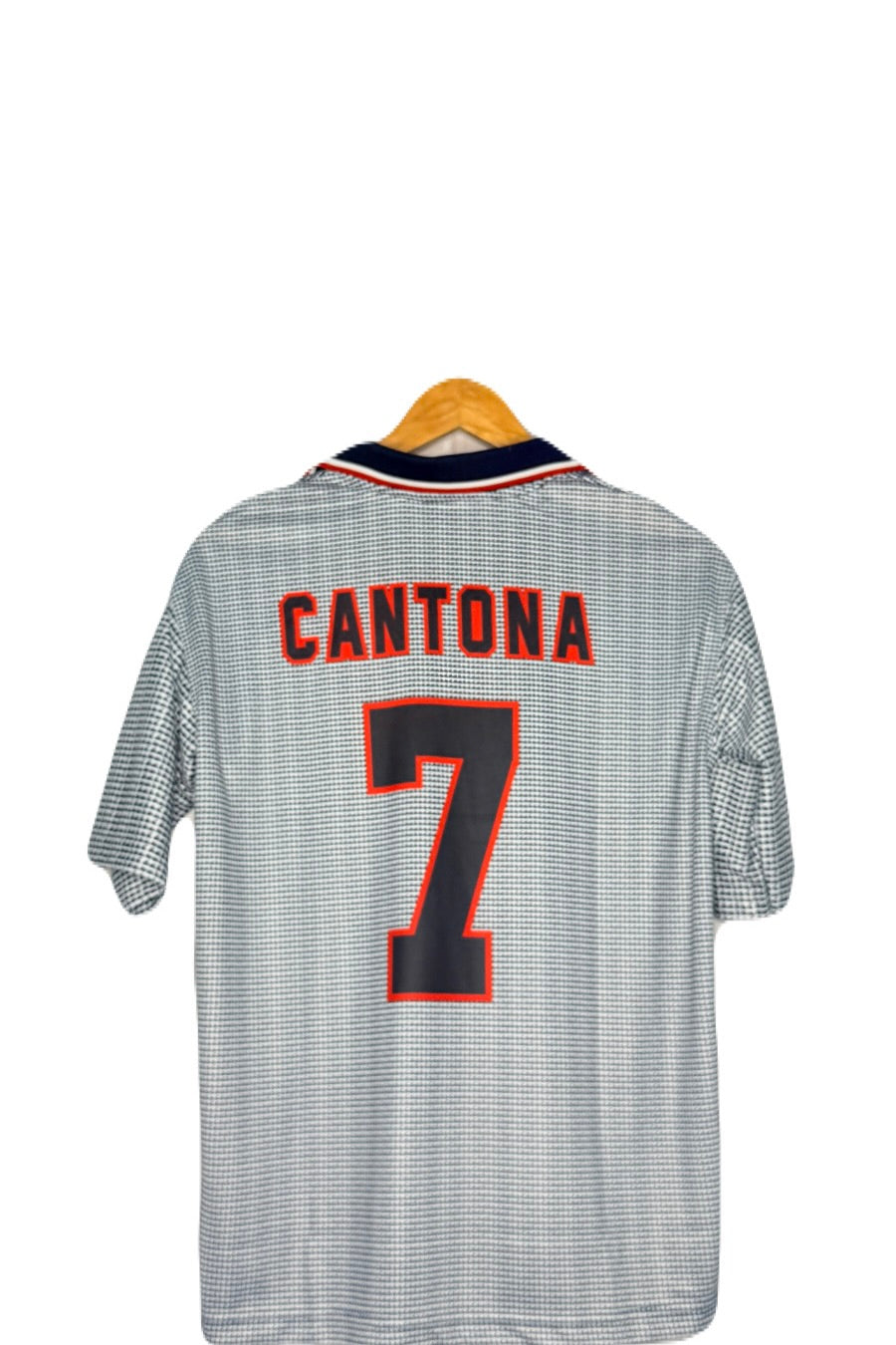 Manchester United 1997-97 Away Kit Cantona Five Sleeve -P972 Ms