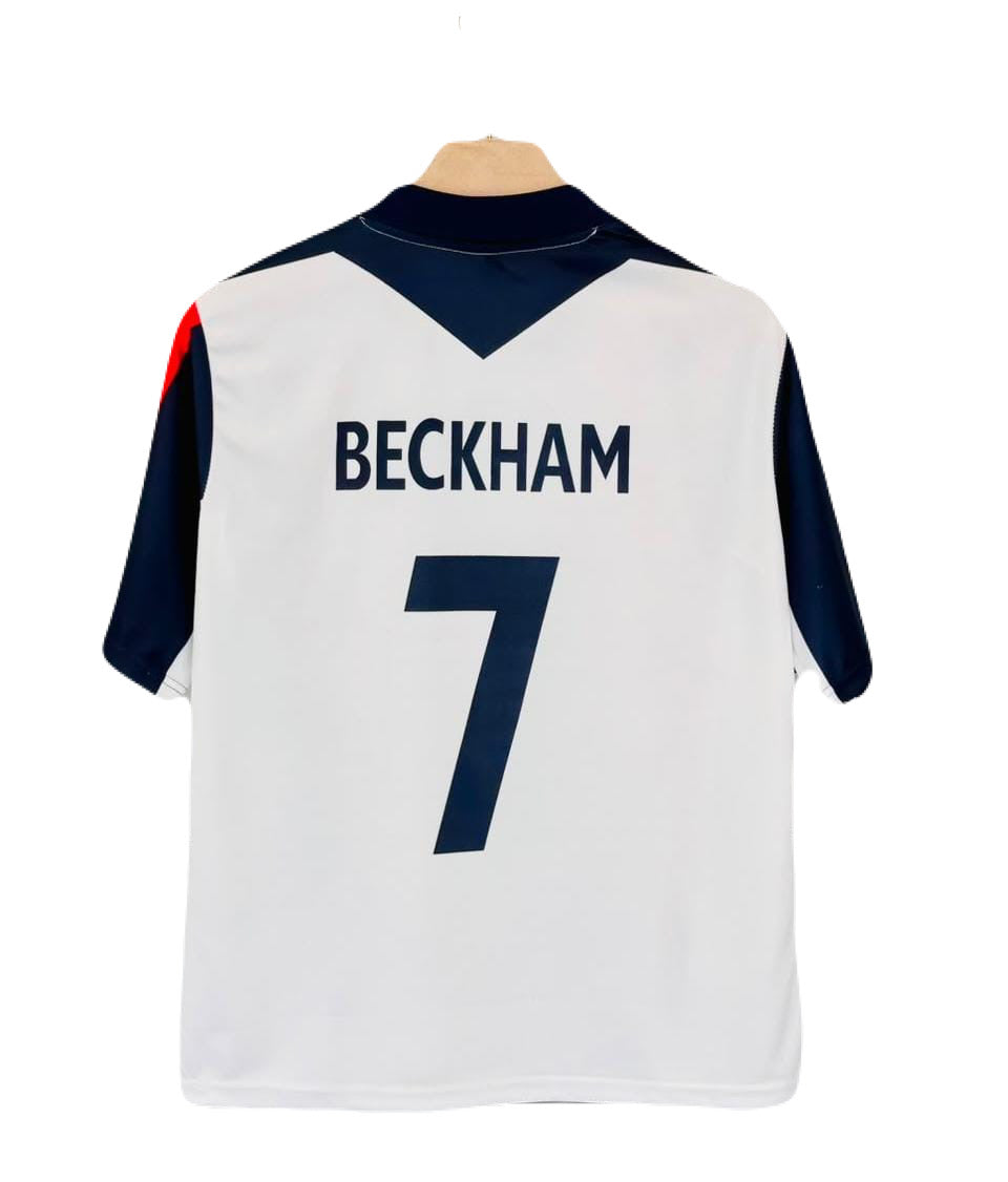Beckham England Five sleeve Collar Sublimation jersey- P2123