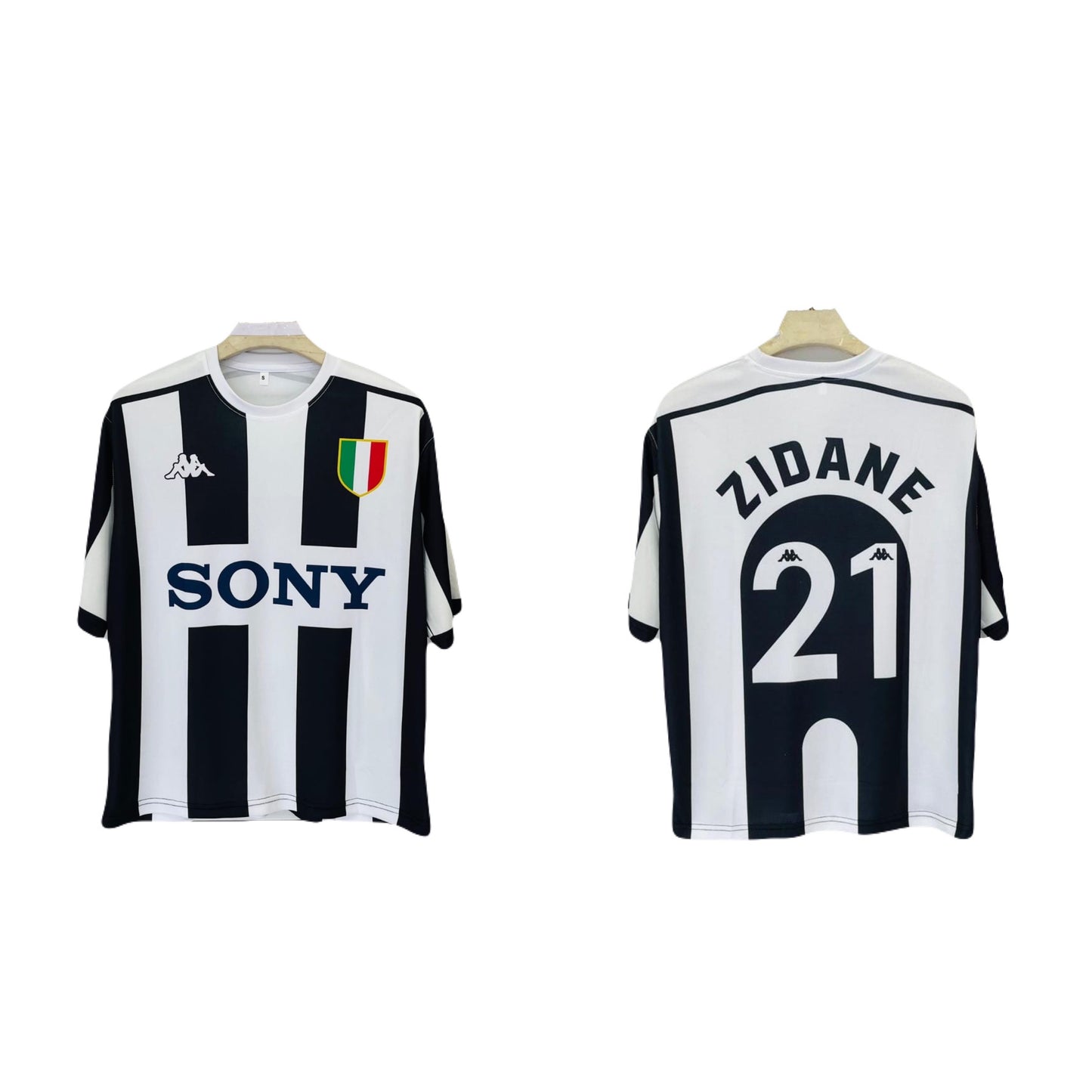 Juventus 1997/98 home jersey zidane - ms retro store