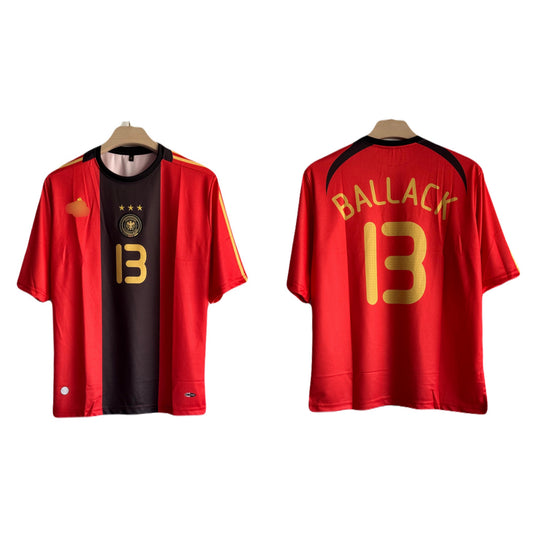 Ballack 2006 Germany five sleeve embroidery -