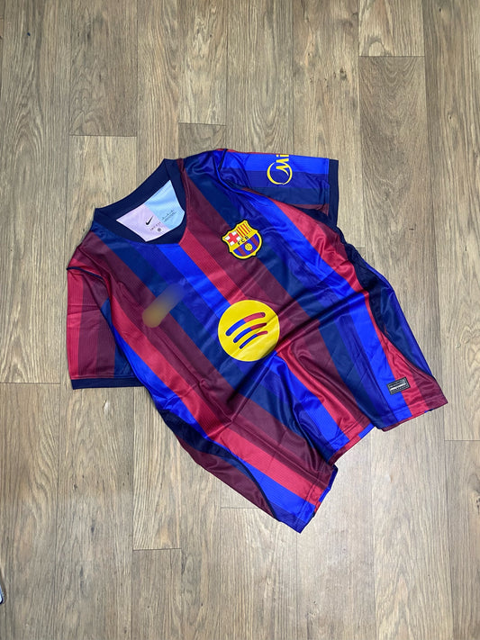 Barcelona Fan version 2026/27 home kit half sleeve - P2393