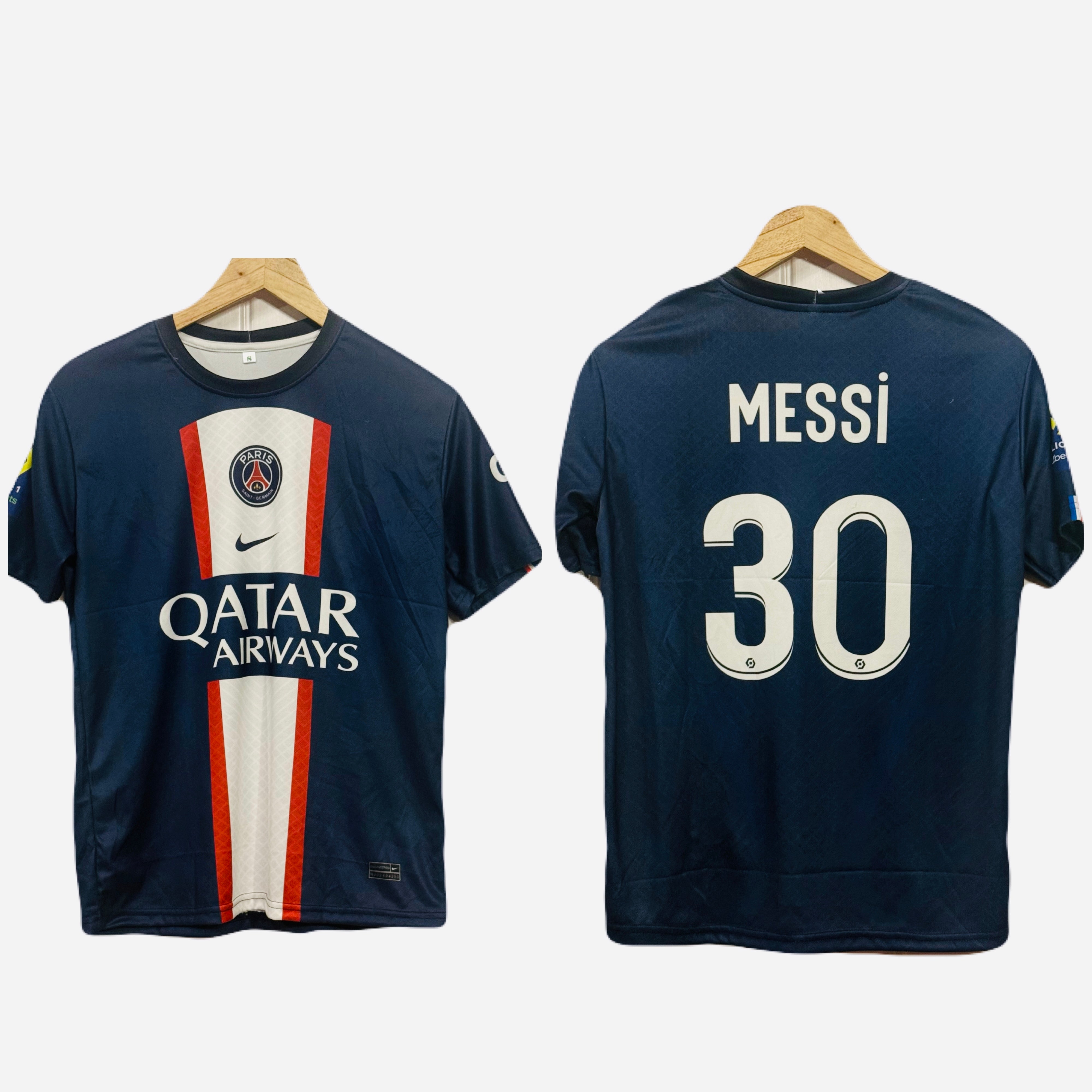 PSG ユニフォーム メッシ PSG 2022-23 Home kit Messi Half sleeve - P825 Ms Retro Store – MS