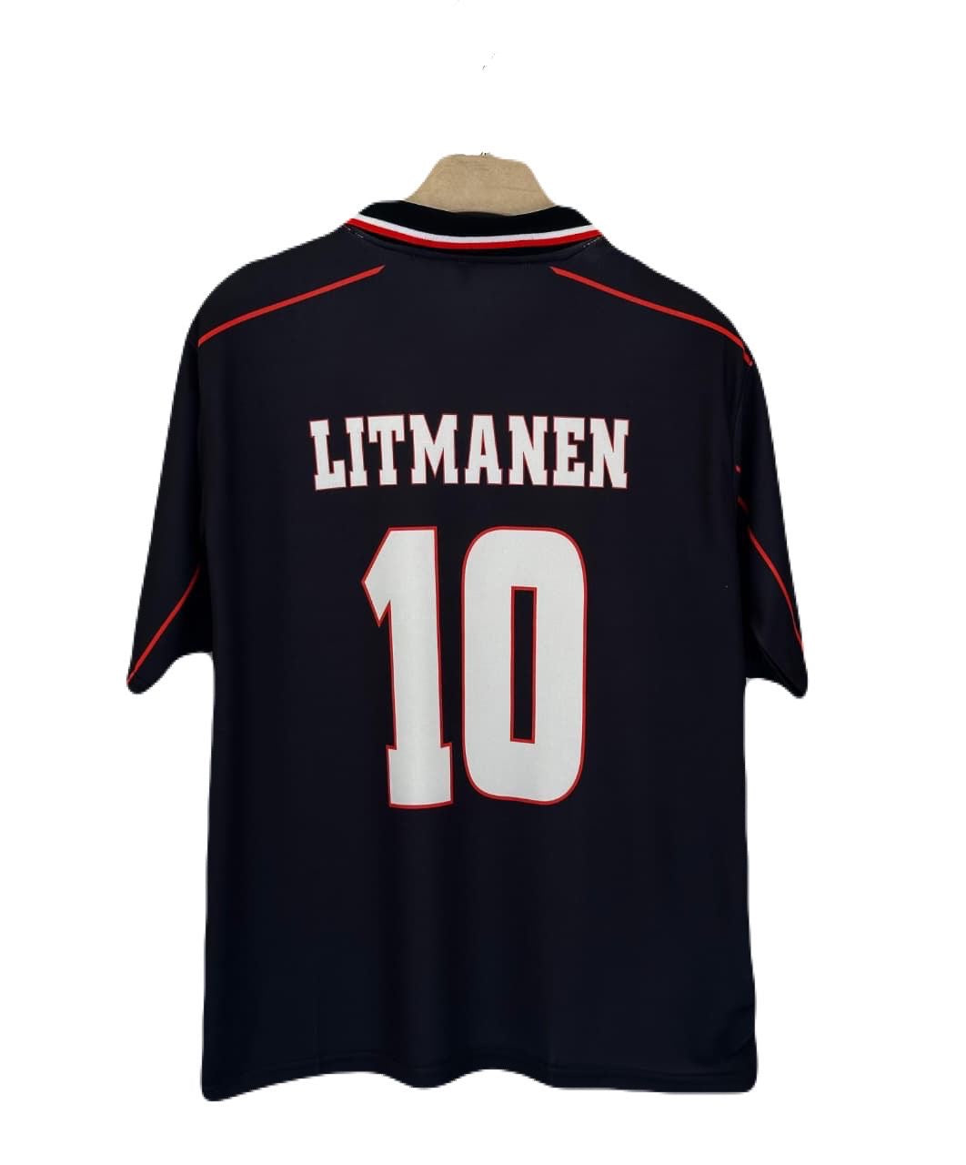 Ajax 1998 - 99 Away kit Litmanen Five sleeve - Ms Retro Store