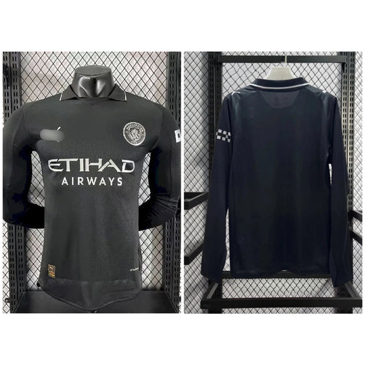 Manchester City fan version 2025/26 Away full sleeve- Ms retro store