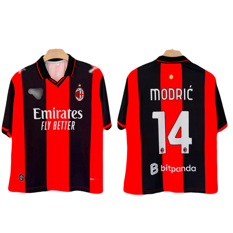 Modric Ac Milan 2026-27 Home Five sleeve Collar Sublimation jersey - P2565