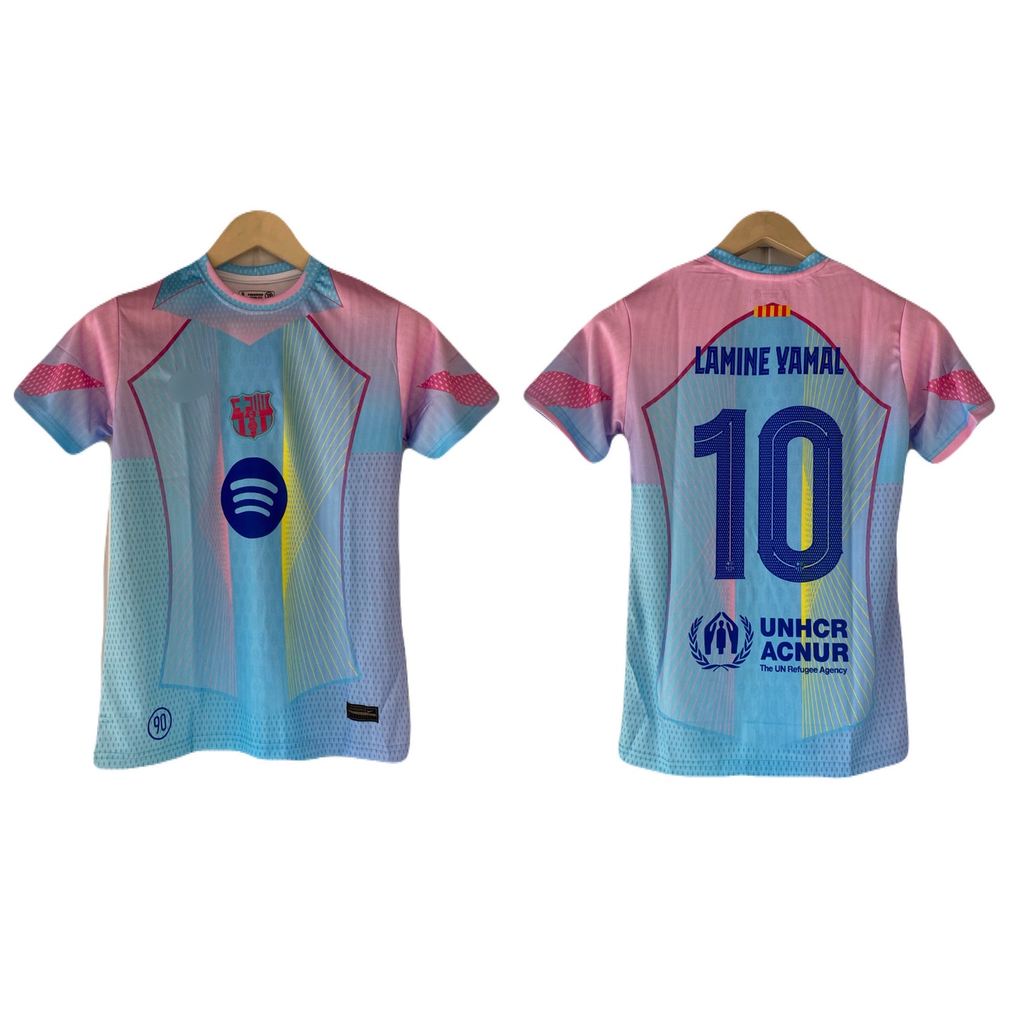 Yamal Barcelona 2025-26  Embroidery half sleeve - P2052