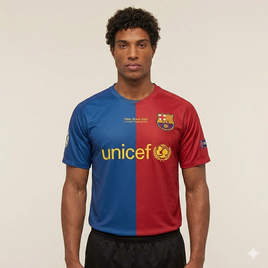 Best Retro Jersey Messi 2009 half sleeve - P10 ms retro store