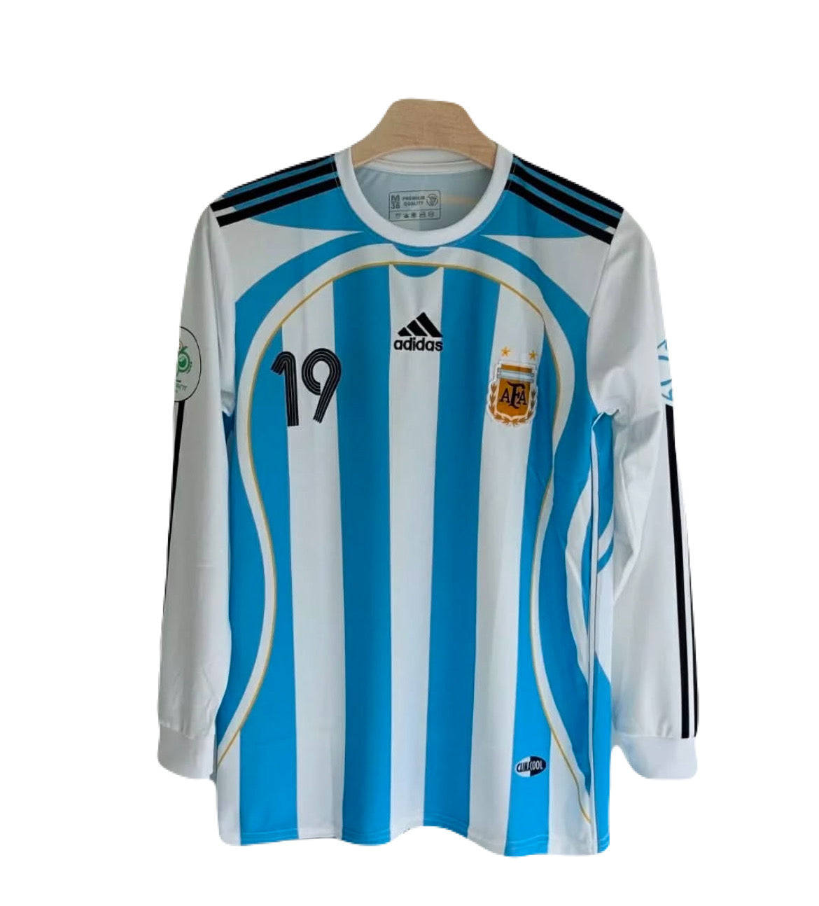 Best retro jersey Argentina 2006 home full sleeve sublimation - ms retro store