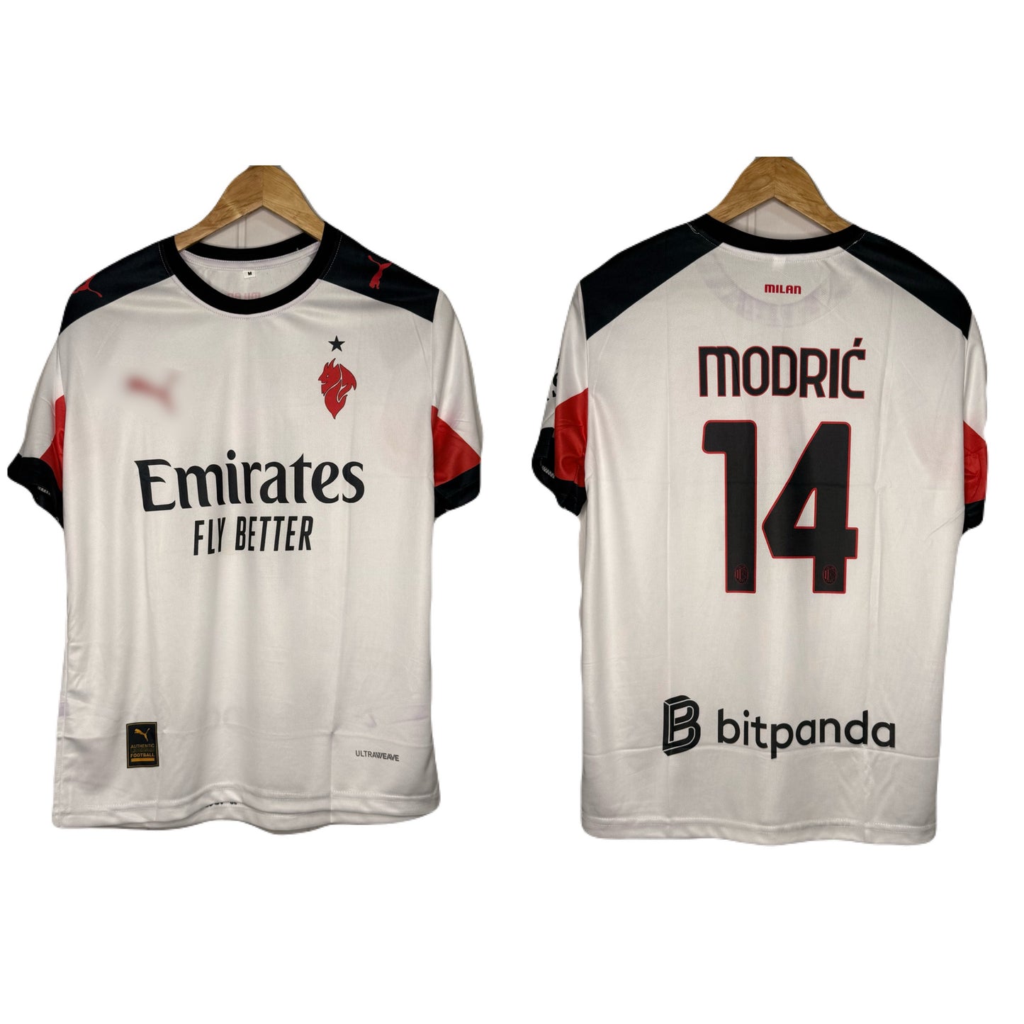 Ac Milan 2025-26 Away Kit L.Modric Half Sleeve - Ms Retro Store