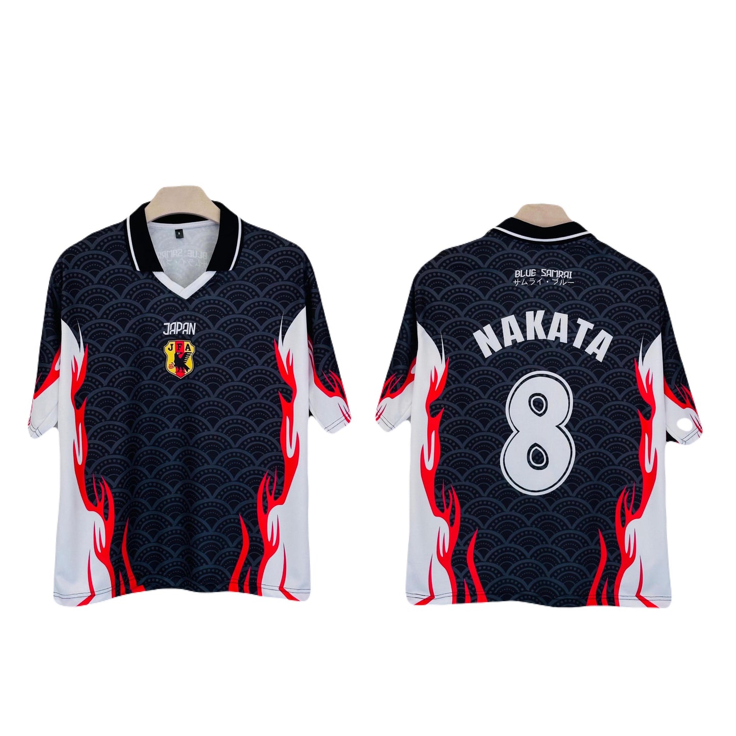 Japan Black Samurai  Nakata  Five Sleeve - Ms Retro Store