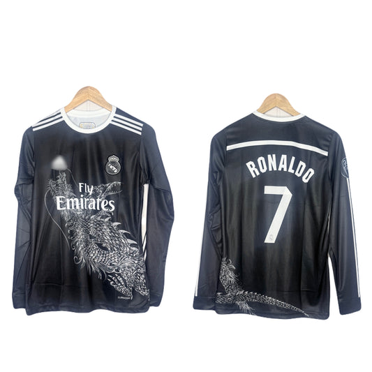 Real Madrid 2014-15 Third Kit Dragon Edition Ronaldo Full Sleeve - P966 Ms Retro Store