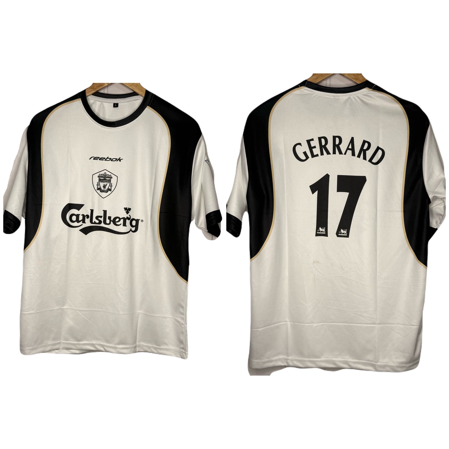 Liverpool Fc 2001-02 Away kit Gerrard Five Sleeve - Ms Retro Store