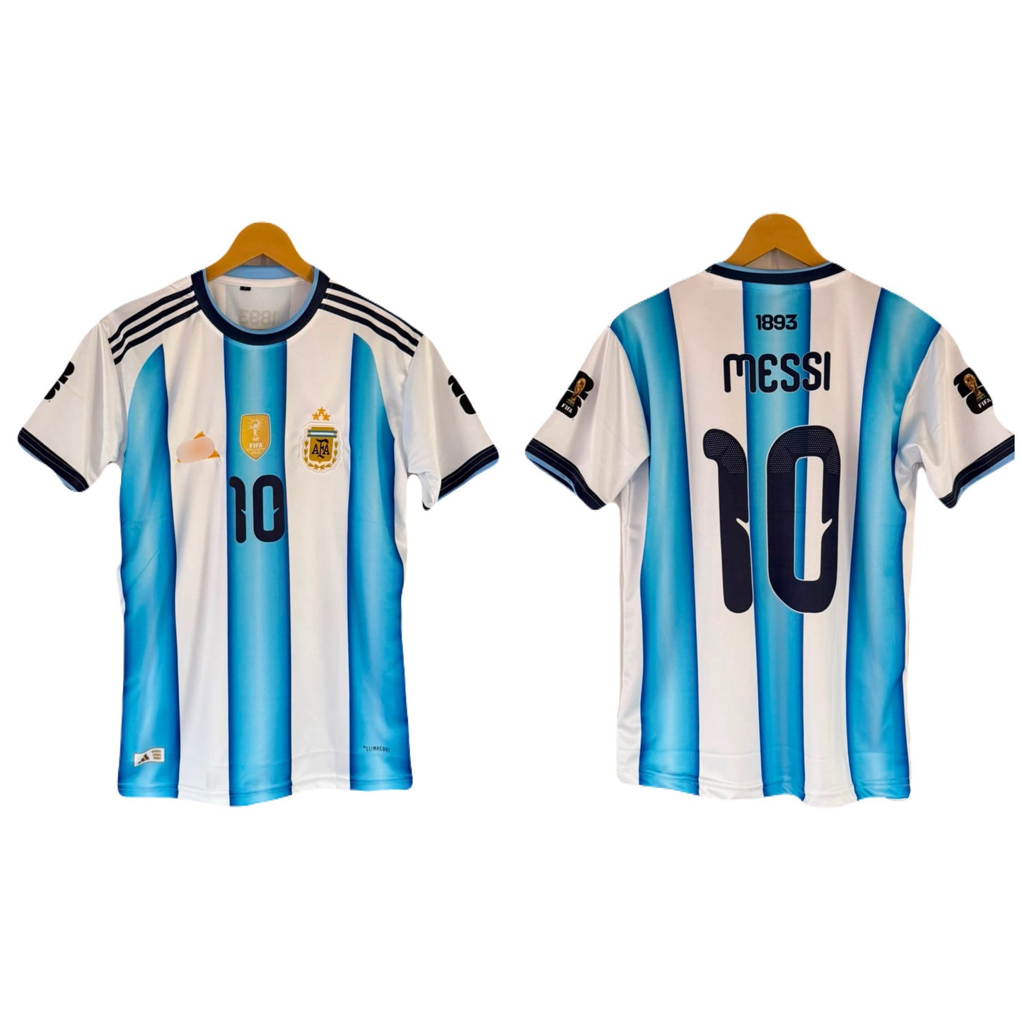 Messi Argentina 2026 World Cup Home Kit  Half Sleeve embroidery - P2375
